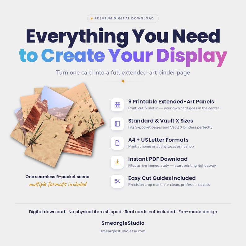 Crustle 186/182 Extended Binder Art Display (Digital Download) image 2