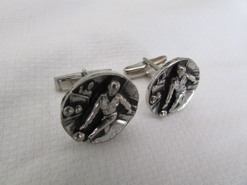 RARE Sterling Silver Vintage Cufflinks Fenwick and Sailors Etsy