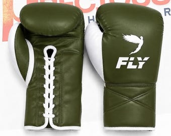 Guantes de boxeo profesionales Fly | Guantes de entrenamiento y sparring de boxeo de primera calidad | Guantes de combate profesionales | Equipamiento para kickboxing y muay thai