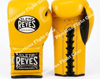 Cleto Reyes Lace-Up Boxing Gloves – Premium Genuine Leather Professional Training Gloves