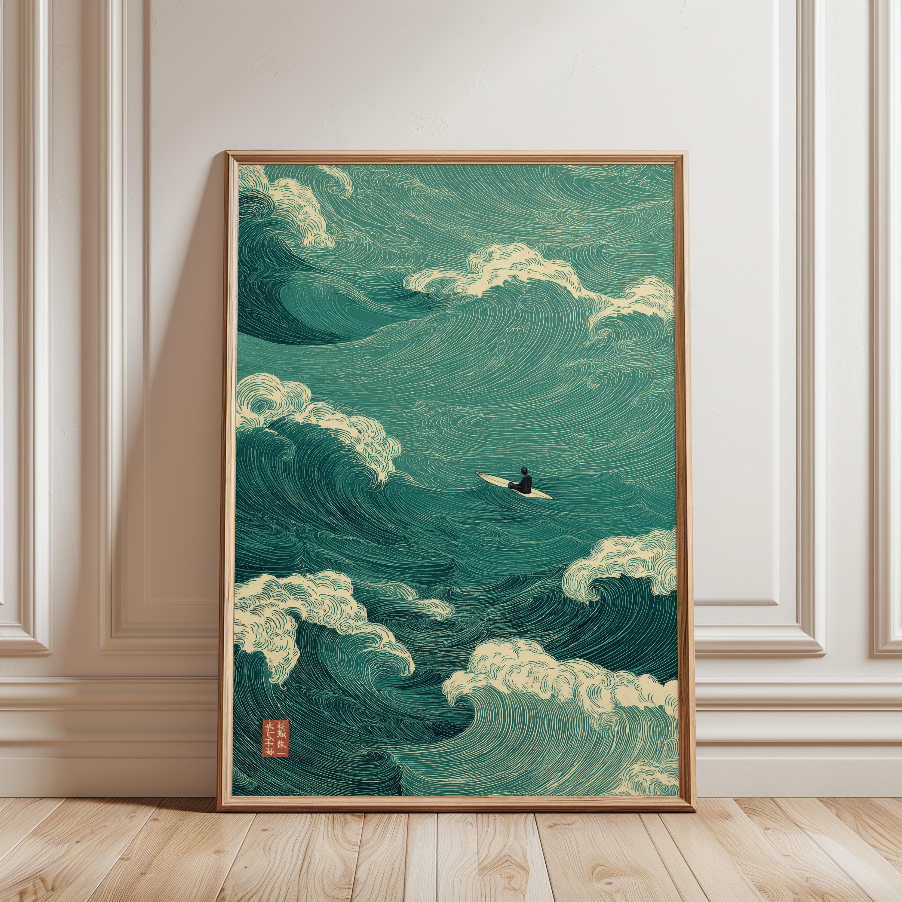 Japanese Ocean Art Prints - Etsy