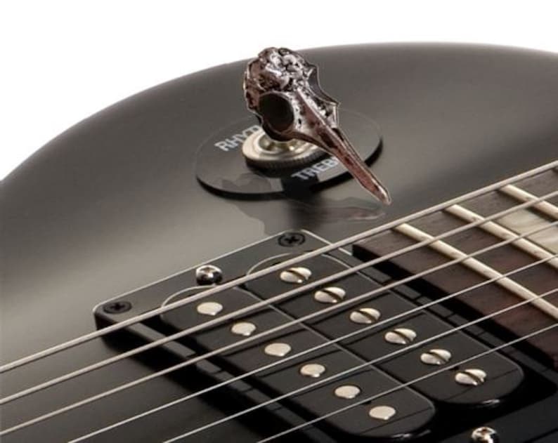 Bird Skull Metal Toggle switch tip Custom for Fender style Etsy
