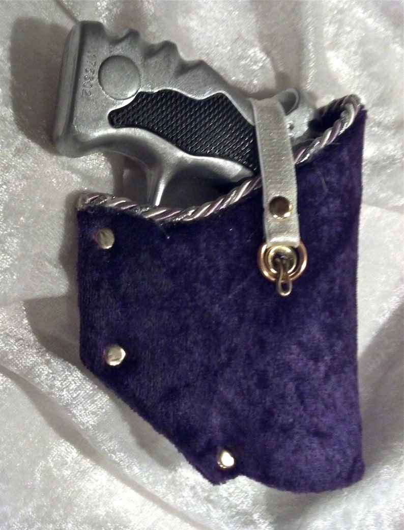 Wedding or Costume Steampunk Garter with Gun and Holster. Etsy