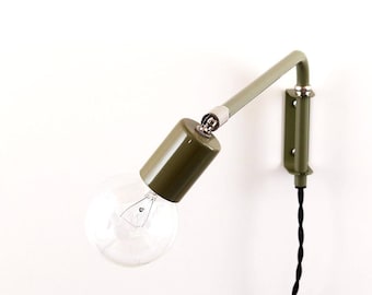 Swing Lamp: 16" Metal Bracket