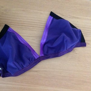 PEEKABLU - Reggiseno con coppe pop-off in rete, spettacolo burlesque *SOLO COPPE* leggere la descrizione