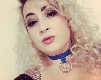 Bondage O ring Choker Collar