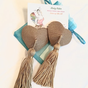 SWEETHEART GLITTER - Heart Shaped Nipple Tassel