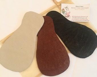 Reworked Leather Merkin Base - Burlesque Customization, UK Handmade