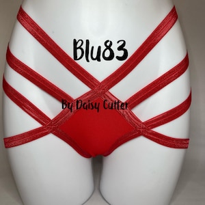 CHEESECAKE- The original Art deco inspired multi strap cage frame panties