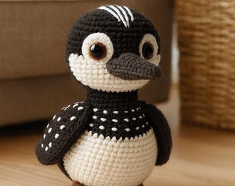 Penguin Amigurumi Crochet Pattern • DIY Plush Toy (Digital PDF)