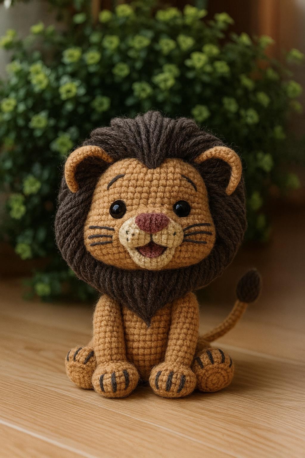 Amigurumi Lion Crochet Pattern • Beginner Friendly Plush Toy (PDF) - Etsy