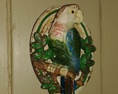 Antique Cast Iron Parrot Door Knocker