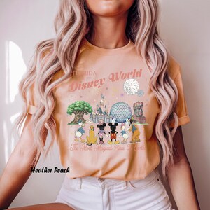 Comfort Colors Retro Disneyworld Florida Shirt, Vintage Mickey And Friends Shirts, Walt Disneyworld Tee,Disney 2026 Trip,Disney Vacation Tee image 11