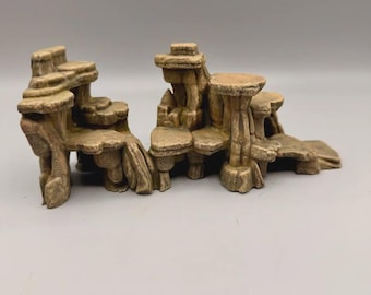 3D Canyon Terrarium Background - Decoration for and Vivariums Terrariums - D&D Wargaming Terrain - Tabletop Gaming