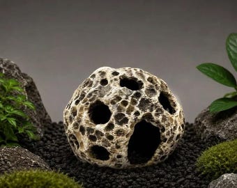 Comet Cave – Natural Hideout for Aquariums and Terrariums - Vivarium Rock Ledge Decor - D&D Wargaming Terrain - Terrarium Scenery