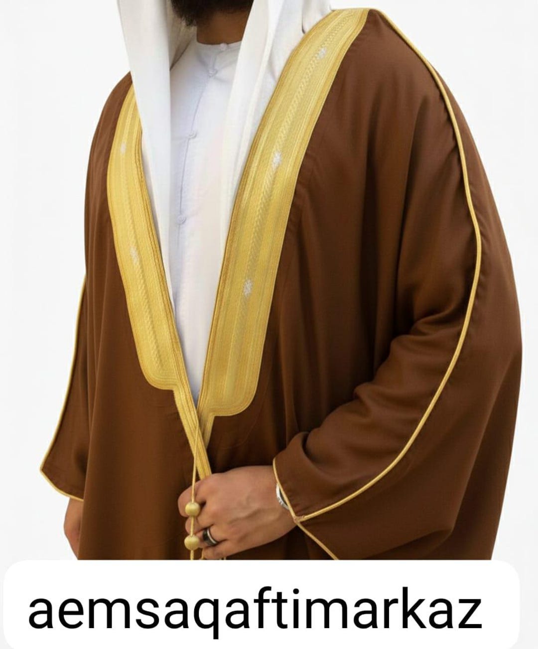Men's Arabian Bisht Cloak | Islamic Wedding Thobe Robe - Etsy
