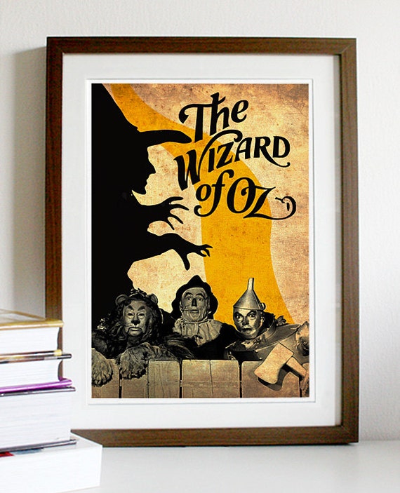 The Wizard of Oz Movie Poster Print | Etsy België