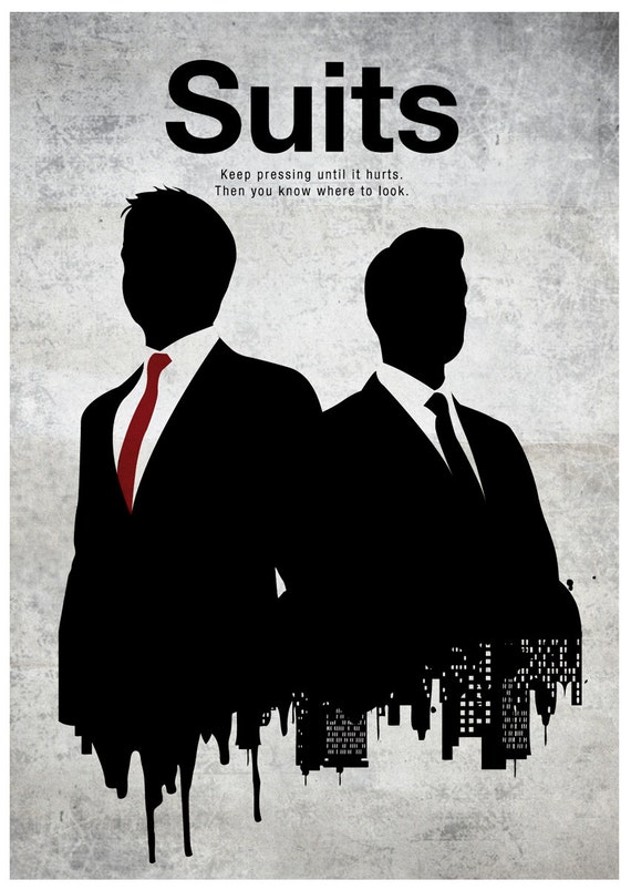 240367 Suits Television Movie Macht WALL PRINT POSTER CA
