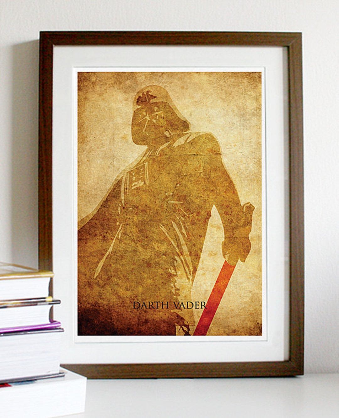 Star Wars Darth Vader Vintage Poster Print - Etsy