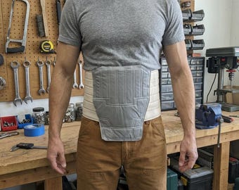 Mandalorian Style Armor Belt | Boba Fett Cosplay Waist Wrap Accessory