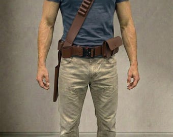 New Star Wars Belt with Holster Waist Props Soldier Straps, Mandalorian Belt