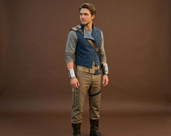 Jedi Survivor Inspired Cal Kestis Cosplay – Tactical Vest & Heroic Explorer Suit Set