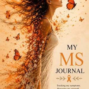 MS Wellness Journal | Symtom, Trötthet, Smärta, Hjärndimma Tracker (Digital Nedladdning)