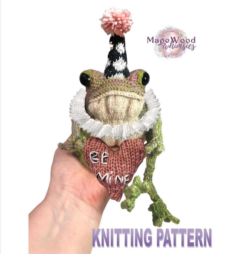 Toad Familiar Knitting Pattern~~~Digital Download image 12