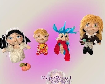 Finger Puppet Crochet Patterns Part 1 -- Digital Download