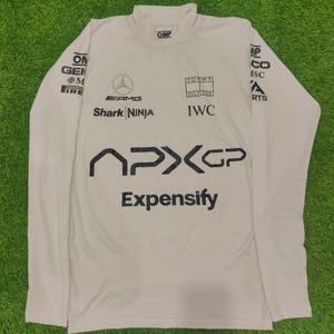 APXGP F1-inspiriertes Compression Shirt Racing Base Layer Unterhemd Leistung Sportswear Replica Top