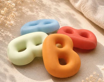 3D Bubble Letters Name in Pastel Colors | Personalized Nursery Decor | Boho Name Letters | Custom Wall Decor for Baby