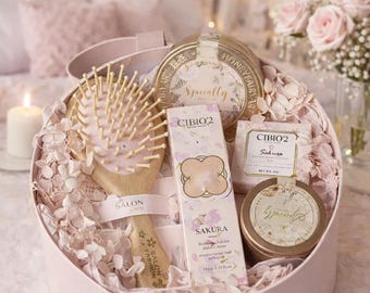 Cozy Self Care Gift Box for Women,Elegant Gift Set for Her,Gift for Mom,Bridesmaid Gift,Birthday Present,Holiday,Anniversary Box,Christmas