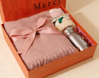 Luxus-Care-Paket-Geschenk-Box, Luxus-Geschenk-Set für Sie, bereit zum Geschenk für jeden besonderen Anlass, eleganter Geburtstag und als Weihnachtsgeschenk-Box