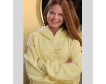 Sincerely yours Salish Matter Yellow Hoodie