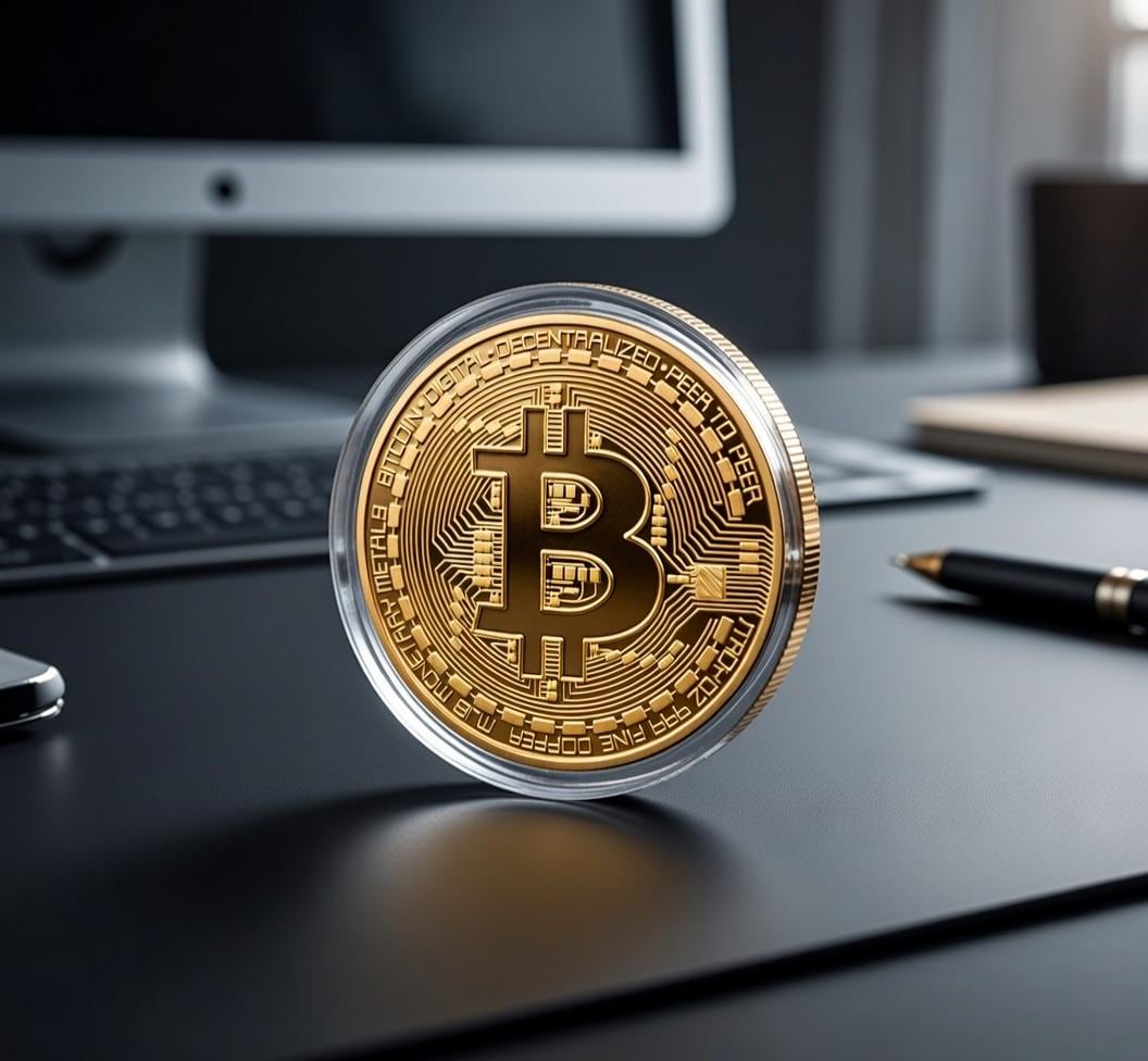 Bitcoin Desk Toy - Etsy