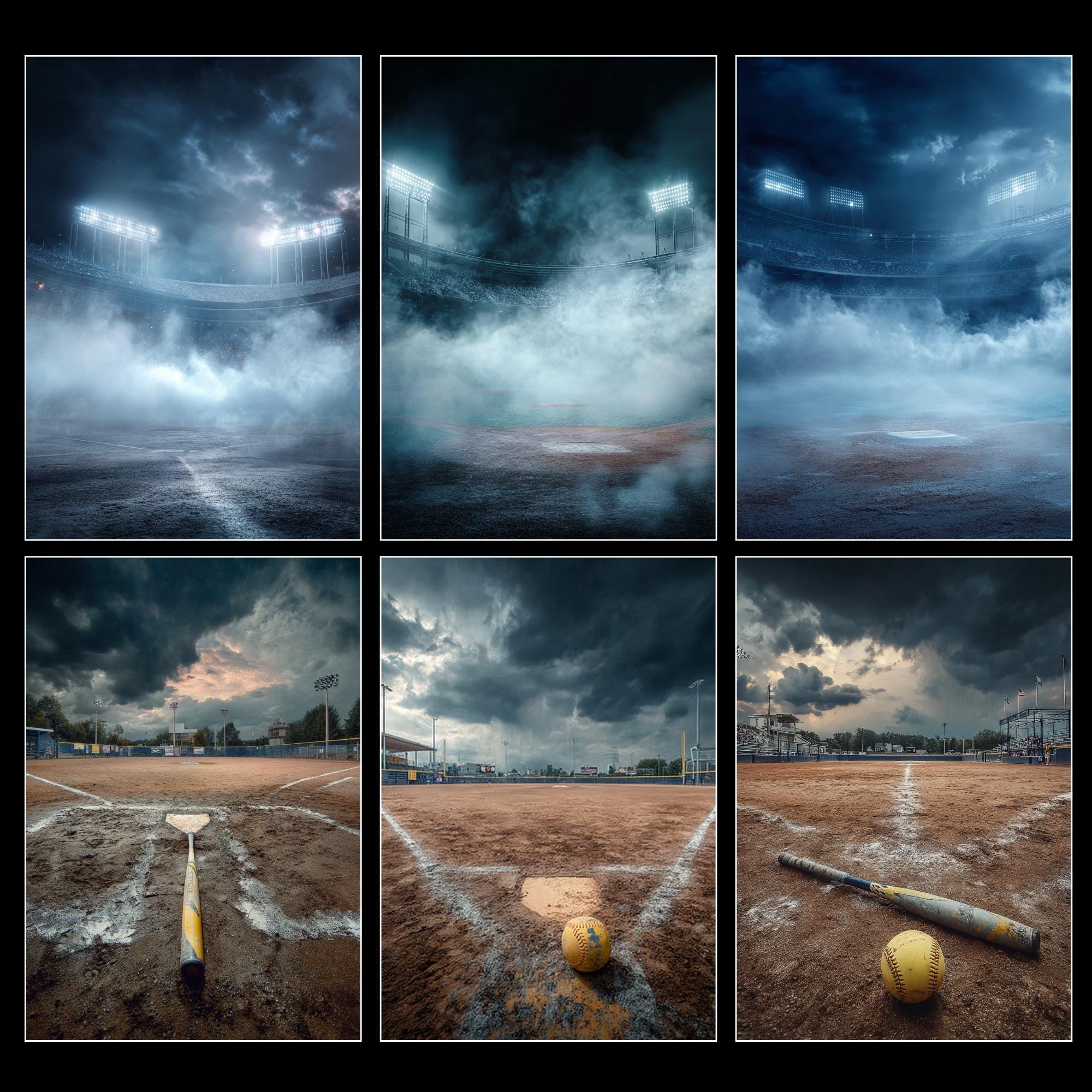 Softball & Baseball Backgrounds, Senior Sport Banner, Sport Poster ...