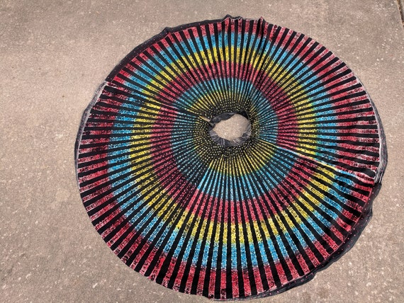 1950s Mexican Sequin Circle Skirt 28" waist