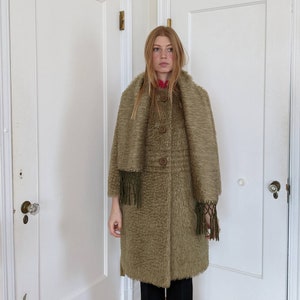 Mohair Shaggy Coat - Etsy