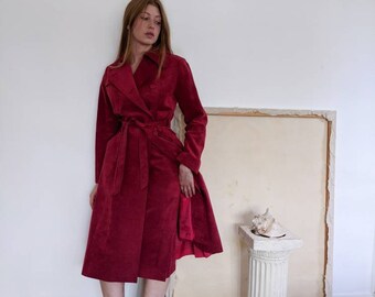 Ultra Suede Camel Coat by Gino Rossi For Wilson's main image 0