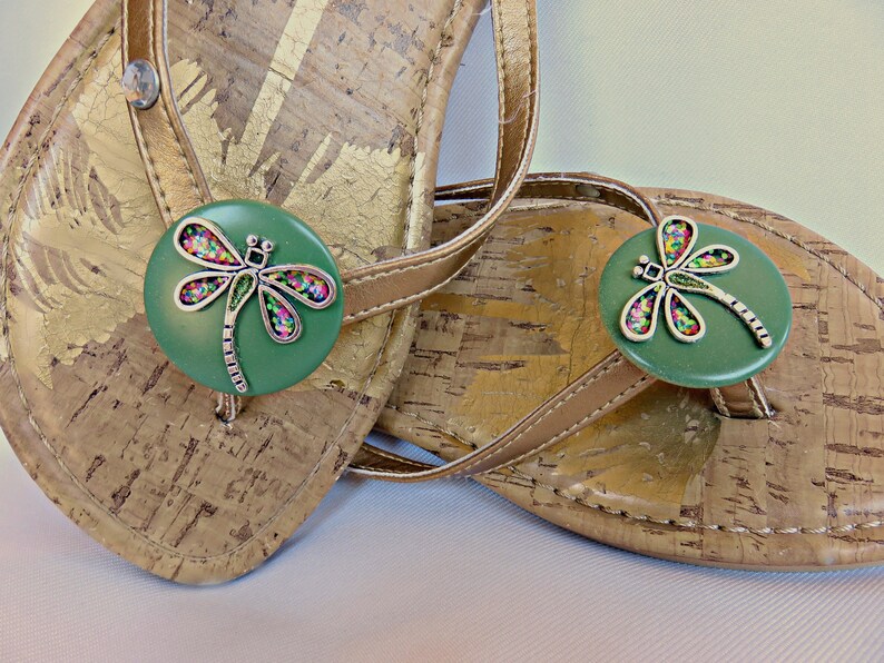 Dragonfly Flip Flop Wrap Clips Flexible Removable Versatile Etsy