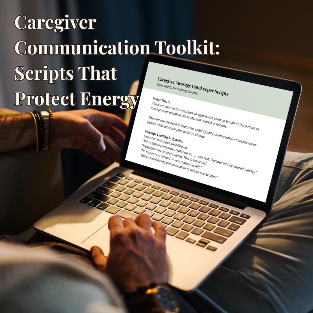 Communication Scripts Caregiver Communication Toolkit: Scripts That Protect Energy - Etsy