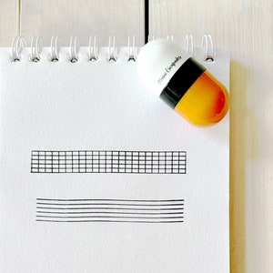 Gitarren Tabulatur und Griffbrett Roller Stempel für Musiklehrer, Gitarre Musikunterricht, Griffbrett Diagramme, Tabulatur