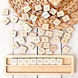 Solfege Music Tiles for Music Lessons