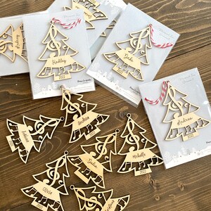 Lot De 100 Notes De Musique En Bois – Décorations Clips Pour Concerts, Noël, Fêtes – 2 Cm