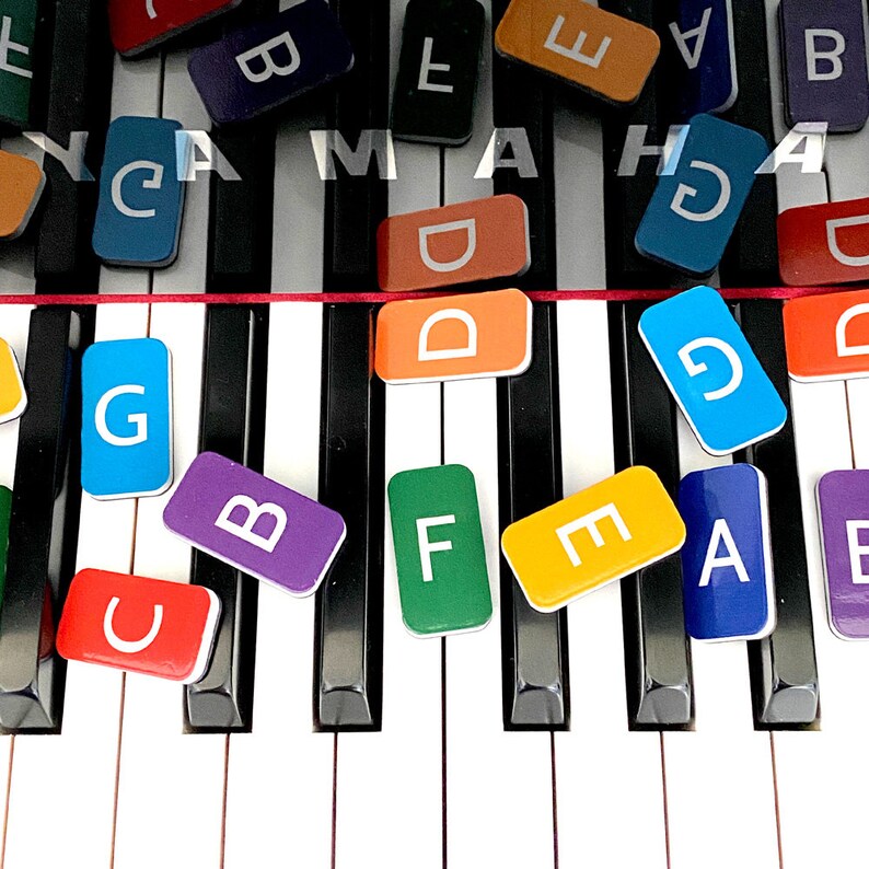 Music Alphabet Tiles for Music Center Elementary Etsy