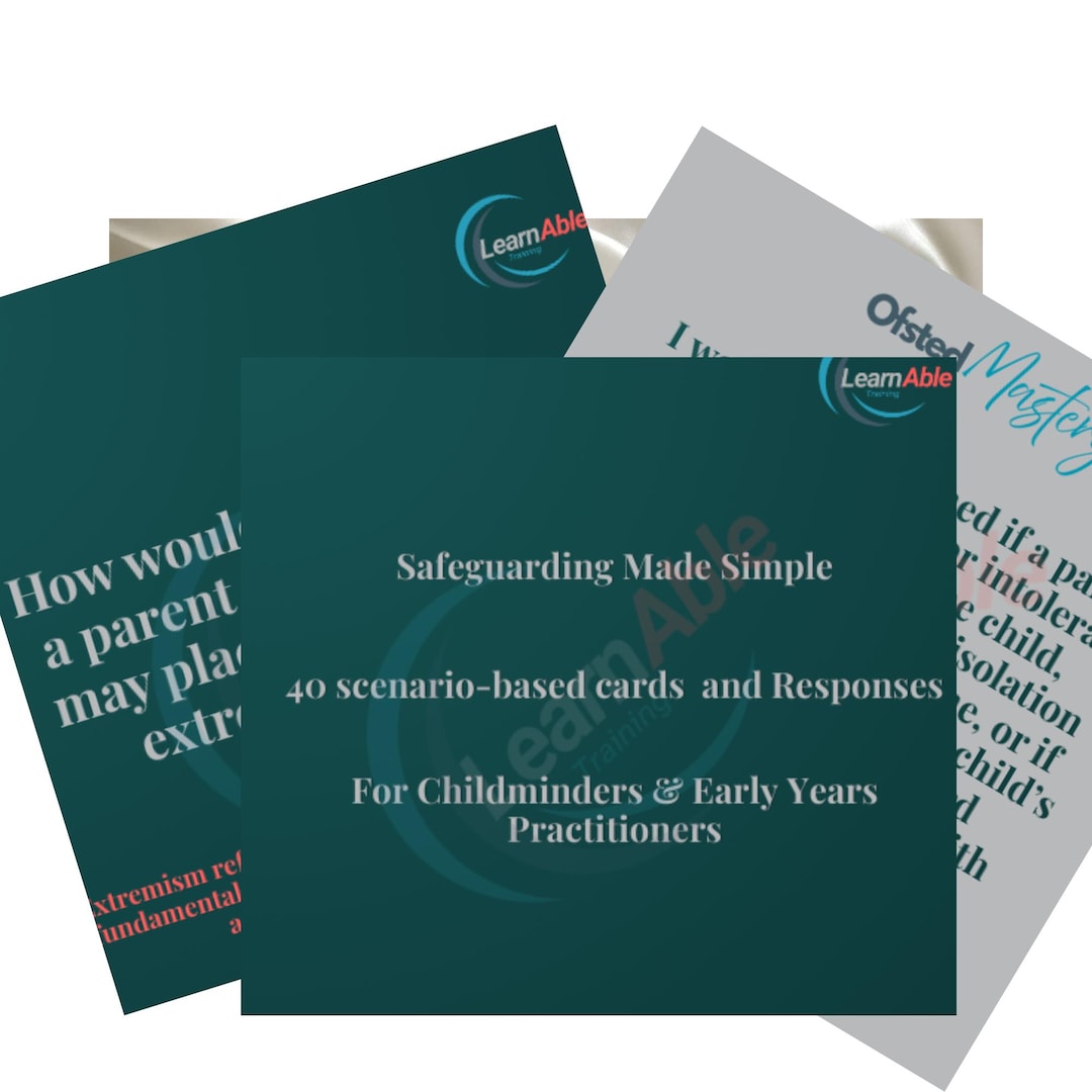Early Years Safeguarding Flashcards 88 Pages of Questions and Answers ...