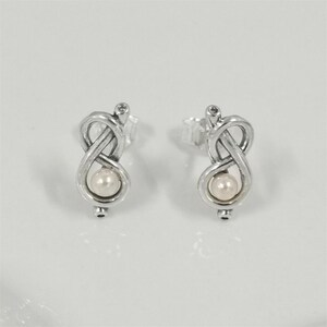 pandora infinity knot stud earrings