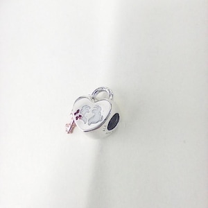 pandora mickey minnie mouse padlock charm s925 ale