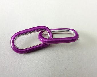 new pandora me styling shocking purple double link