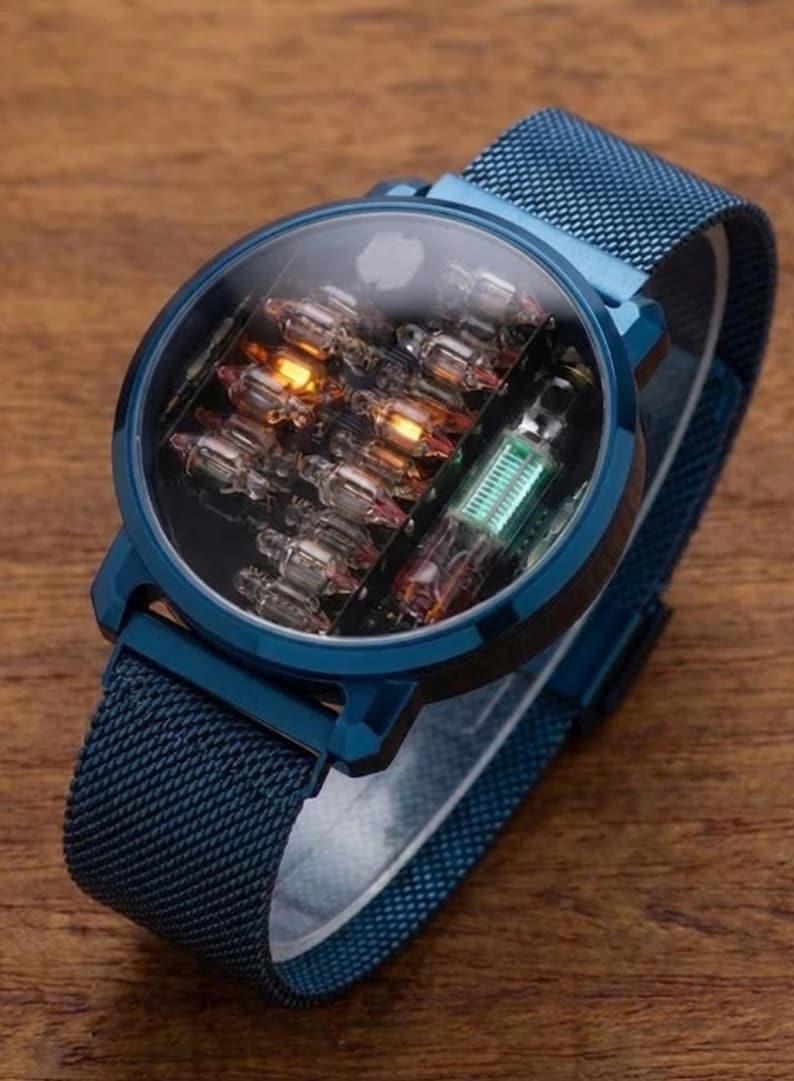 Handmade Nixie Tube Wristwatch